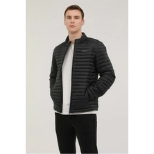 Lumberjack SN21 Perry Coat Ince Şişme Mont Erk. - Siyah - M - ST05368-SİYAH-M