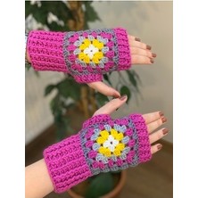 Motif Eldiven, El Örgüsü Eldiven, Parmaksız Eldiven