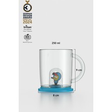 Renga Joy Kral Şakir Figürlü 250 ml Kulplu Tritan Bardak 222038 Mavi
