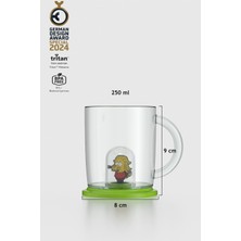 Renga Joy Kral Şakir Remzi Figürlü 250 ml Kulplu Tritan Bardak 222038 Yeşil