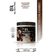 Black Red Espresso ve Kafeinli Yüz Peelingi - Tüm Cilt Tipleri İçin Arındırıcı Etki - 500 ml