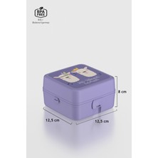 Renga Leya Lama Desenli Pp Çocuk Beslenme Kabı 412003 Mor