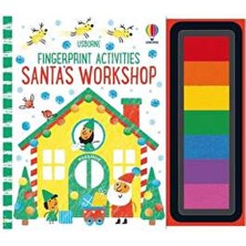 Usborne Fingerprint Activities Santas Workshop