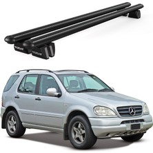Today Auto Pençe Mercedes-Benz ml (1998-2005) Uyumlu Siyah Ara Atkı 135CM Port Bagaj Tavan Barı