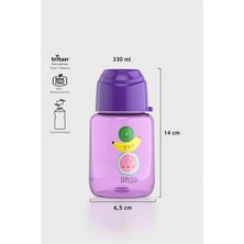 Renga Moi Baby Desenli 330 ml Tritan Şişe 912061 Mor