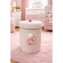 Bohema Home Ekru Bebek Çocuk Odası Sepet Pamuk Sepet