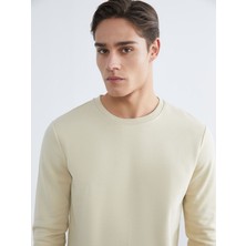 Lc Waikiki Yeni Sezon Bisiklet Yaka Erkek Kalın Sweatshirt