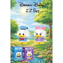 Arvela Bricks Donald Duck & Daisy Duck Figür Seti - Koleksiyon