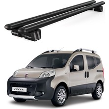 Today Auto Pençe Fiat Fiorino (2007-2024) Uyumlu Siyah Ara Atkı 135CM Port Bagaj Tavan Barı