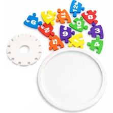 Lina Hobby Çocuklar Için Eğitici Abc Harf Öğretici Renkli Yılan Puzzle - Dayanıklı Pla Materyal