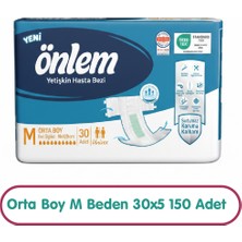 Önlem Hasta Bezi M Beden 30X5 150 Adet