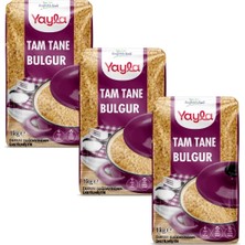 Yayla Tam Tane Bulgur 1 kg X3