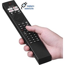 Philips 50PUS8508/62 Uyumlu Android LED Tv Kumandası Ses Komutsuz