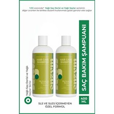 Enzym Cosmetics Yağlı Saç Derisi ve Yağlı Saçlar Için Saç Bakım Şampuanı 400 ml (2 Adet)