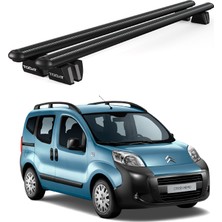 Today Auto Pençe Citroen Nemo (2007-2017) Uyumlu Siyah Ara Atkı 135CM Port Bagaj Tavan Barı