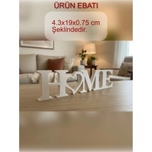 Öztürk Makine Dekoratif Biblo ve Masaüstü Dekor 19 cm Beyaz Plastik Şık Tasarım ile Uzun Ömürlü