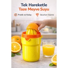 Culiq Çok Amaçlı Limon Sıkacağı ve Meyve Ezici – Püre Yapabilen – Saklama Kaplı – 400 ml