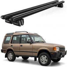 Today Auto Pençe Land Rover Range Rover (1994-2002) Uyumlu Siyah Ara Atkı 135CM Port Bagaj Tavan Barı