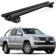 Today Auto Pençe Volkswagen Amarok (2010-2022) Uyumlu Siyah Ara Atkı 135CM Port Bagaj Tavan Barı