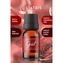 Liatris Gül esansiyel uçucu yağ,hava nemlendirici,buhurdanlık,oda parfümü 10ml %100 Saf & doğal koku
