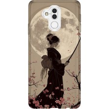 Lelia Huawei Mate 20 Lite Uyumlu Baskılı Şeffaf Telefon Kılıfı | Koleksiyon: Katanalegends Forge
