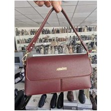 Armine Aemine Çanta 347 Botdo Cilt Çift Kemer El ve Omuz Askı Kullanım Şık Çanta 347