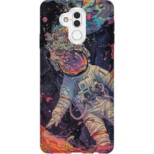 Lelia Huawei Mate 20 Lite Uyumlu Baskılı Şeffaf Telefon Kılıfı | Koleksiyon: Cosmicwhisper Skyset