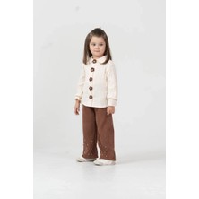 Joy Kids Müslin Gömlekli Taşlı 2'li Takım (3-6 Yaş)