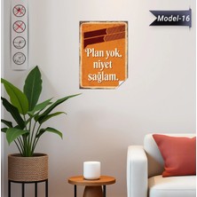 Akıllı Kağıt Statik Tutunma Özellikli Tablo - Poster Mizah (Model -16)