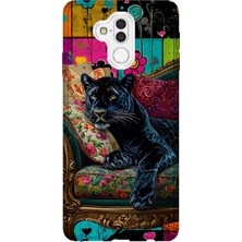 Lelia Huawei Mate 20 Lite Uyumlu Baskılı Şeffaf Telefon Kılıfı | Koleksiyon: Wildspirit Prime