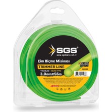 Tırpan Misinası Yeşil Yuvarlak 3MMX56M