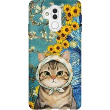 Lelia Huawei Mate 20 Lite Uyumlu Baskılı Şeffaf Telefon Kılıfı | Koleksiyon: Cute Animals