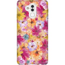 Lelia Huawei Mate 20 Lite Uyumlu Baskılı Şeffaf Telefon Kılıfı | Koleksiyon: Floraluxe Botanica