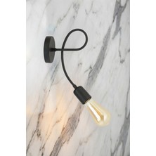 Ronisu Aydınlatma Zenixa Tekli Aplik - Yatak Odası, Banyo Uyumlu Duvar Aplik