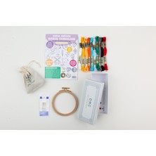 Suda Eriyen Tela Set Çeşitli Motifler