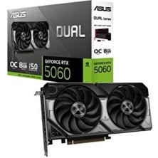 Asus Rtx 5060 Dual Oc Edition DUAL-RTX5060-O8G 128 Bit Gddr7