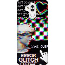 Lelia Huawei Mate 20 Lite Uyumlu Baskılı Şeffaf Telefon Kılıfı | Koleksiyon: Neondream District