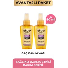 Restorex Speed Strong Onarıcı Saç Bakım Yağı 2 x 80 ml