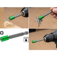 Endüstriyel Ümit Yapı Market Pz2 Manyetik Bits Uç | Matkap Uyumlu Vidalama Ucu 2X65MM