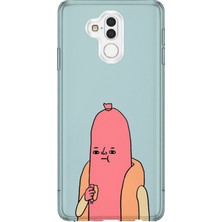 Lelia Huawei Mate 20 Lite Uyumlu Baskılı Şeffaf Telefon Kılıfı | Koleksiyon: Memecraft Studio