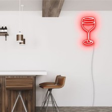 Neon LED Kadeh, Pleksi Levha