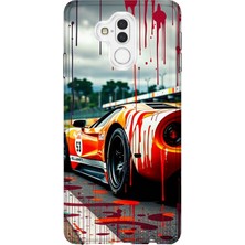 Lelia Huawei Mate 20 Lite Uyumlu Baskılı Şeffaf Telefon Kılıfı | Koleksiyon: Turboline Streetworks