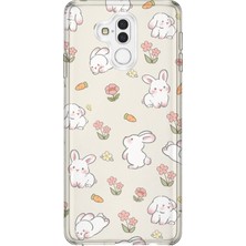 Lelia Huawei Mate 20 Lite Uyumlu Baskılı Şeffaf Telefon Kılıfı | Koleksiyon: Cute Animals
