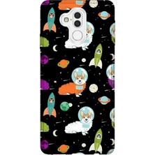 Lelia Huawei Mate 20 Lite Uyumlu Baskılı Şeffaf Telefon Kılıfı | Koleksiyon: Pawprint Stories