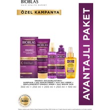 Bioblas Keratin Kolajen Saç Bakım Yağı + Şampuan + Sıvı Saç Kremi + Saç Bakım Kremi + Şekillendirici