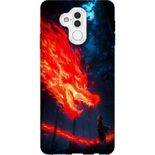 Lelia Huawei Mate 20 Lite Uyumlu Baskılı Şeffaf Telefon Kılıfı | Koleksiyon: Animesoul Sketchbook