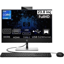 Hp Proone 440 G9 I5-14500T C9YL1AT-K032 32GB 1tb Intel UHD W11PRO 23.8" Full Hd All In One Pc