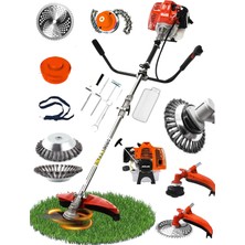 Pro Müller Alman ML-1800  Yan Tip Benzinli Motorlu Ot Çalı Tırpanı Çim Biçme Makinesi