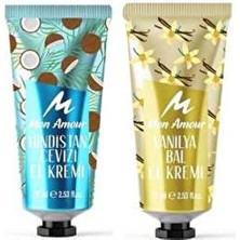 Monamour Mon Amour Hindistan Cevizi+ Vanilya & Bal El Kremi 2 Li