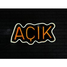 Neon LED Açık Yazısı